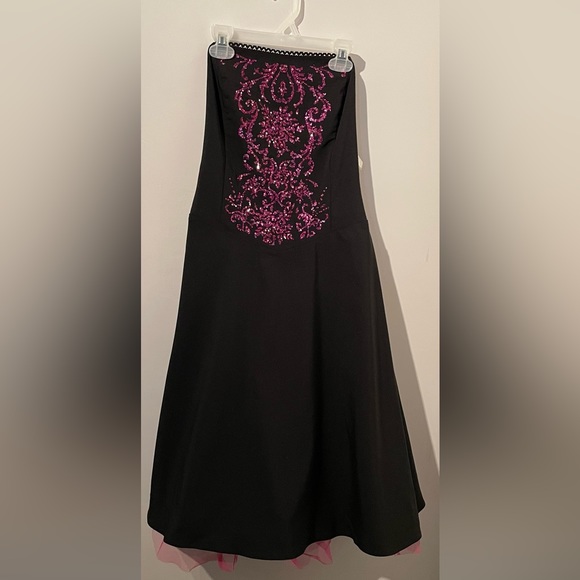 Ruby Rox Dresses & Skirts - Ruby Rox Prom or Cocktail Dress, Black with Pink Sequins